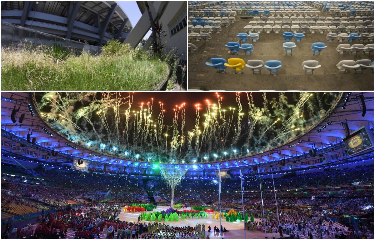 Estadio Maracaná entre el abandono y el olvido