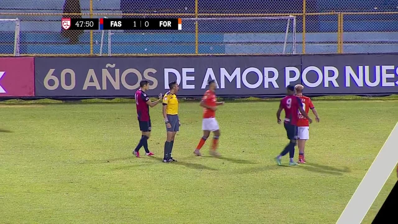 ¡GOOOL! Joshua Navarro anota para Forge.
