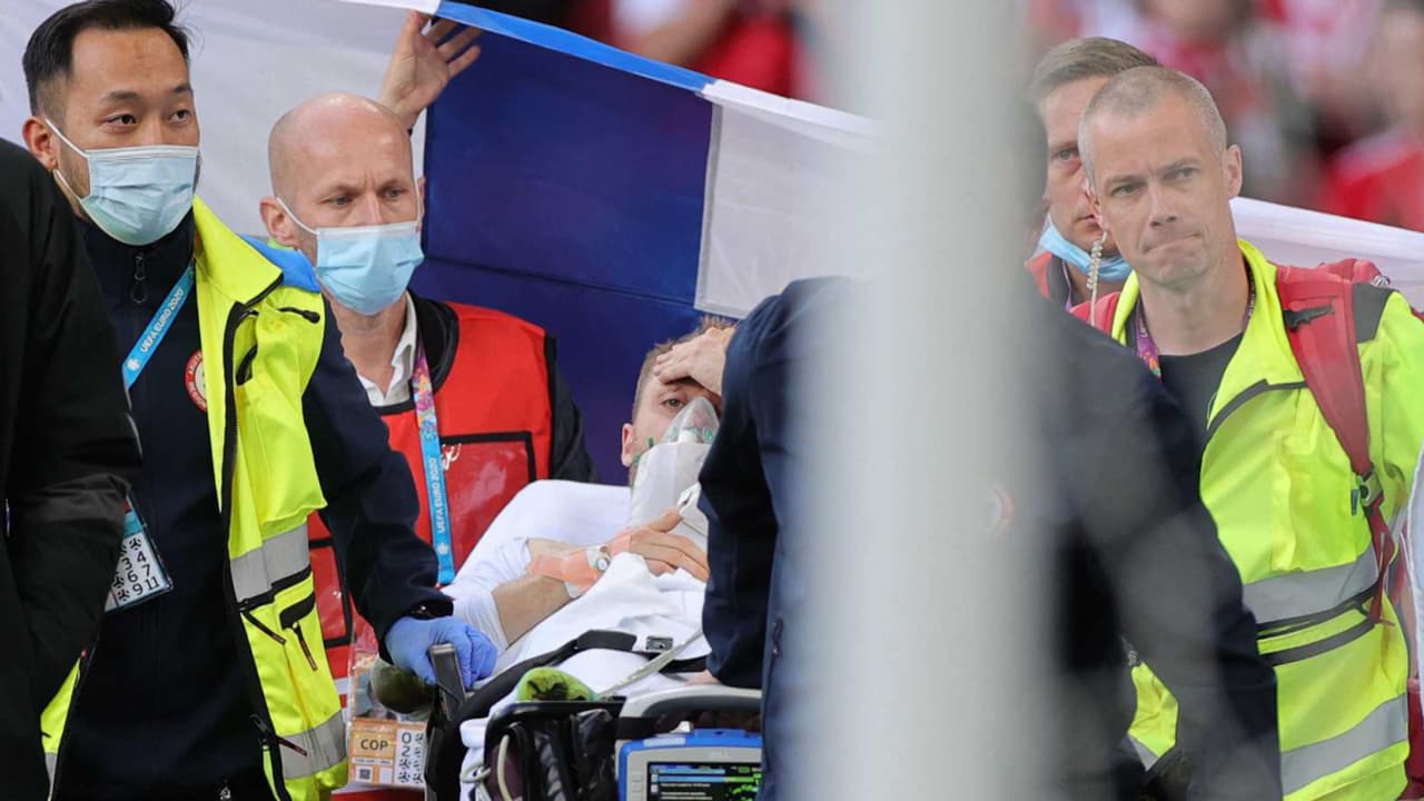 Eriksen y médicos que le salvaron, invitados a la Final de Euro