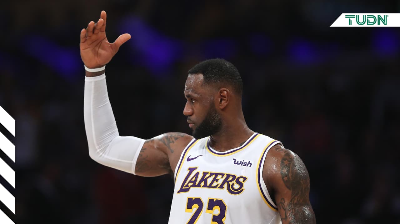 LeBron James invita los tacos a bomberos de Los Ángeles