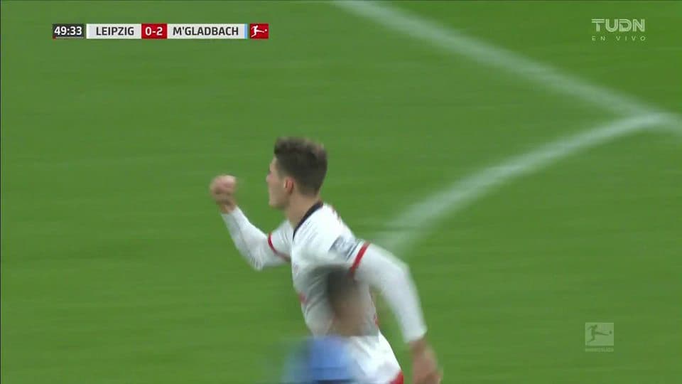¡GOOOL! Patrik Schick anota para RB Leipzig