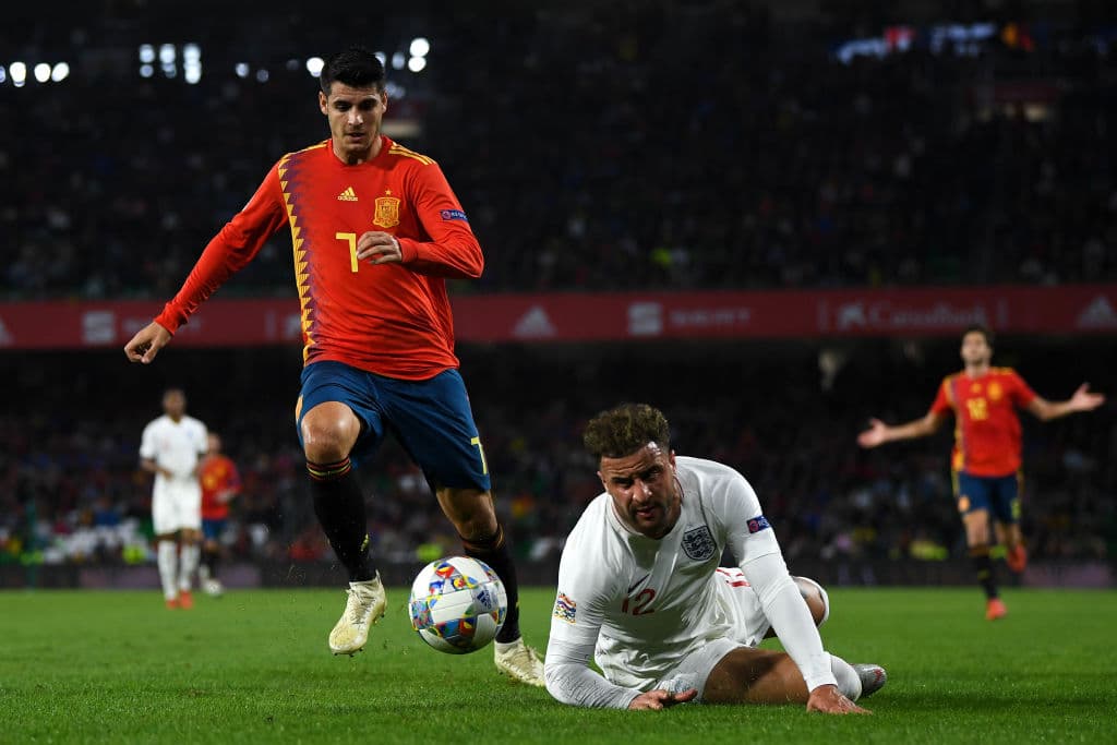 Uno de ellos fue el delantero Álvaro Morata, goleador en Chelsea y que estuvo con España en la fecha de la UEFA Nations League.