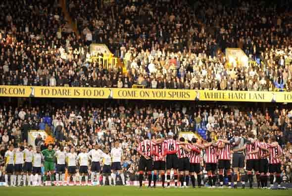 El Tottenham recibió en su campo al Sunderland.