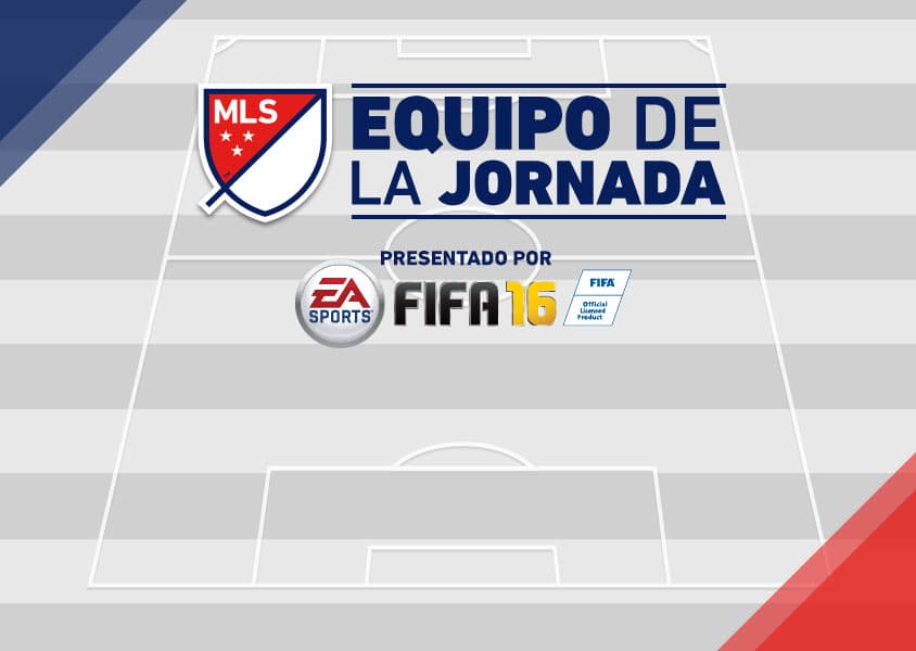 Equipo de la Jornada 33 de FutbolMLS.com, presentado por EA SPORTS FIFA 16. Desliza o haz clic para conocerlos.