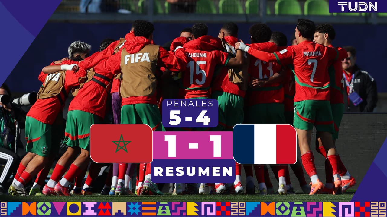 ¡Histórico! Marruecos avanza a la Final del Mundial Sub-20 en muerte súbita