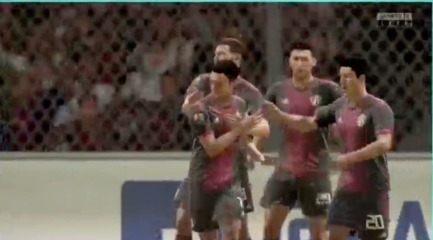 Fernando Beltrán se puso las ìlas en el segundo tiempo y consiguió el gol del empate para dividir los puntos.