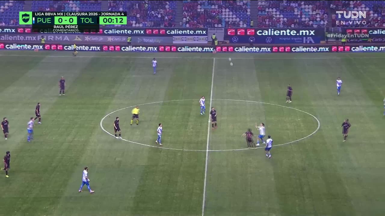 ¡En Vivo Aquí! Puebla recibe al Toluca en el arranque de la Jornada 4