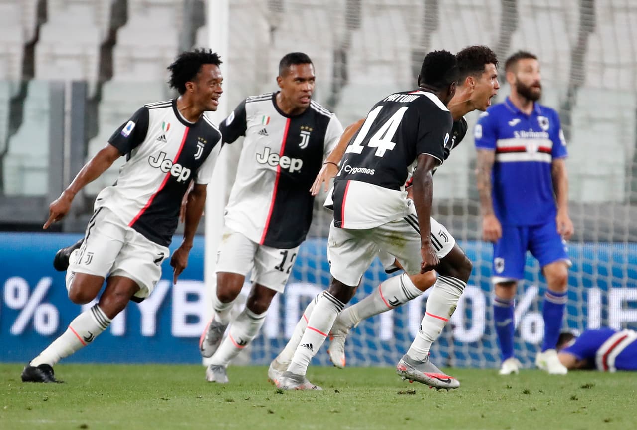 Tras una gran triangulación de la Juventus, Cristiano manda el balón a las redes y llega a 31 tantos.