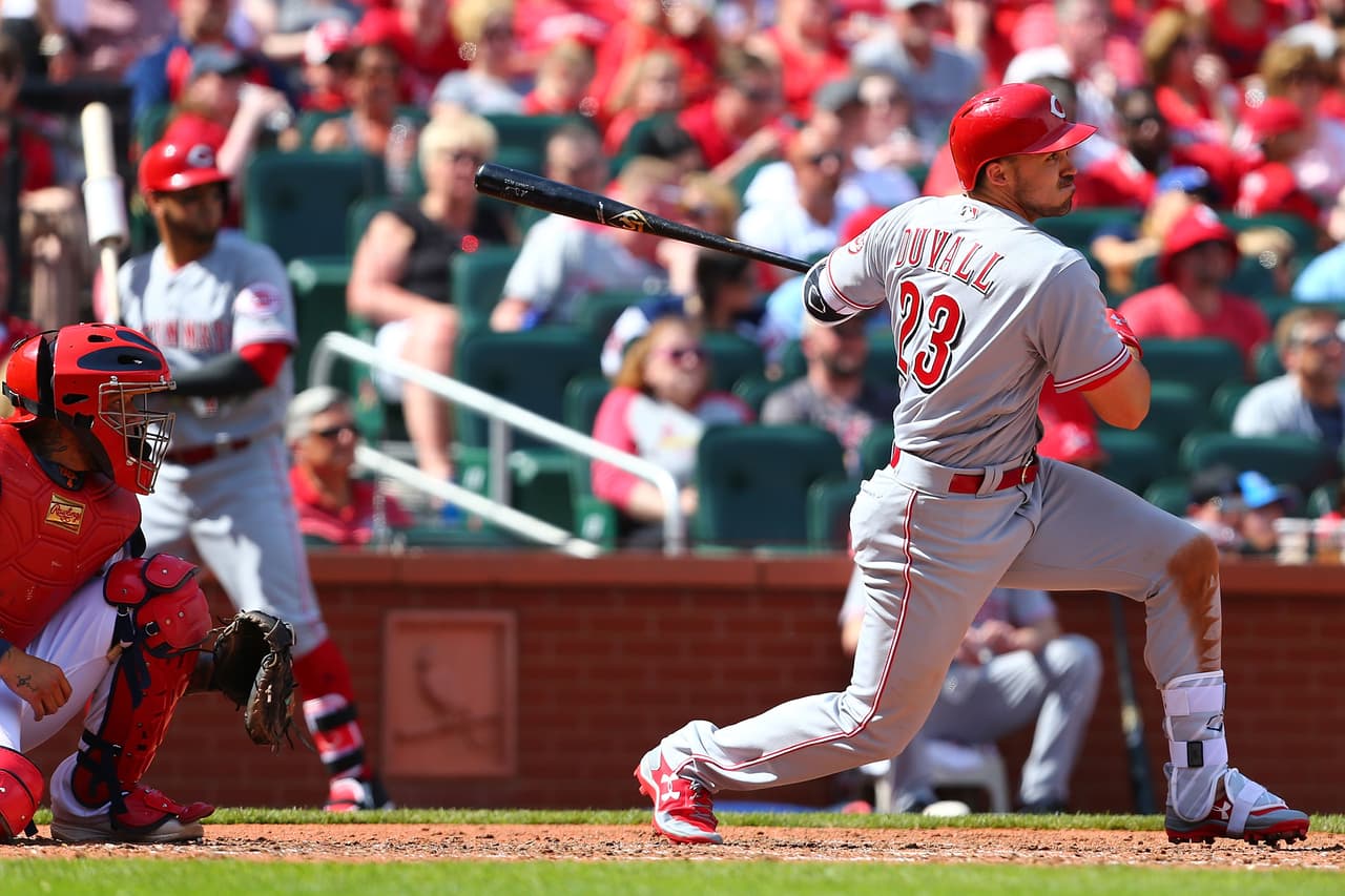 CIN 8 – 0 STL: Adam Duvall conectó 3 imparables en 4 turnos, con 2 carreras anotadas y 2 producidas.