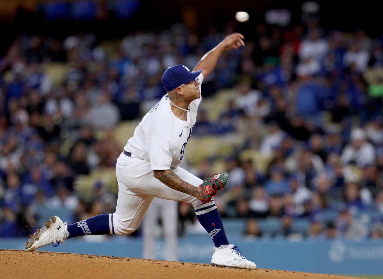 Julio Urías logra triunfo 50 con Dodgers tras brillar en el Opening Day