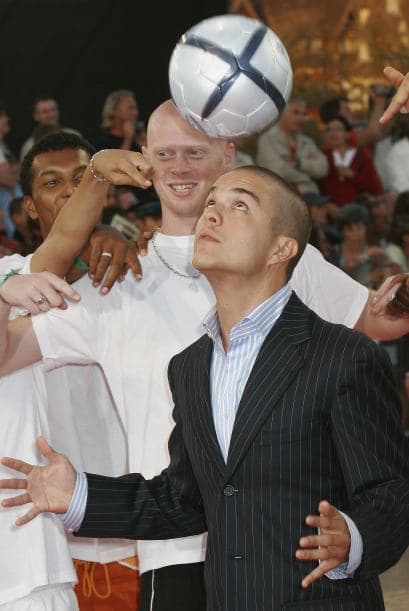 El actor hizo el papel de Santiago Nuñez, un latino que triunfa en Inglaterra con el Newcastle para emigrar al Real Madrid.