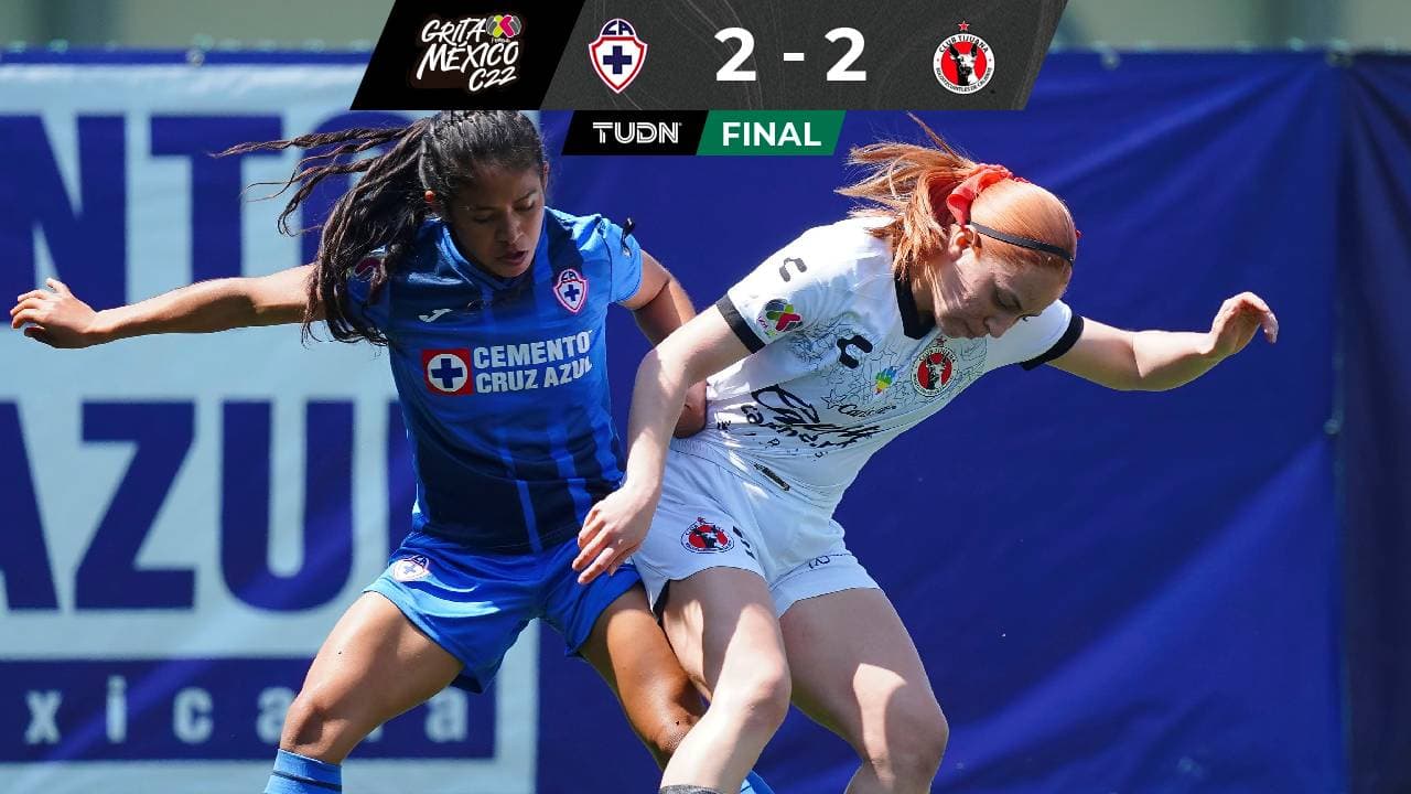 Cruz Azul y Tijuana se ponen el pie en la Liga MX Femenil