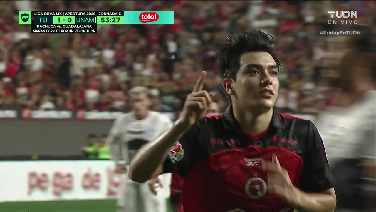 ¡Gol de Xolos! Gilberto Mora vence a Keylor Navas desde los once pasos