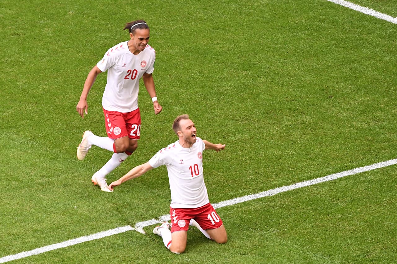El volante del Tottenham Hotspur, Christian Eriksen, marcó en esta cancha su primer y único gol del Mundial, al minuto 7, para Dinamarca.