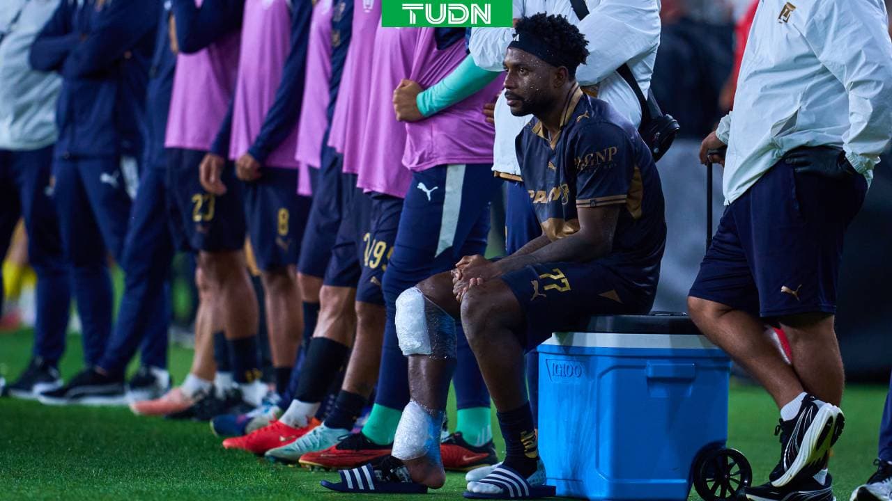 Álvaro Angulo sale lesionado con Pumas tras jugar la Leagues Cup