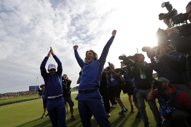 Sin embargo, la alegría al final fue para los del Viejo Continente en un certamen en el que fueron locales.