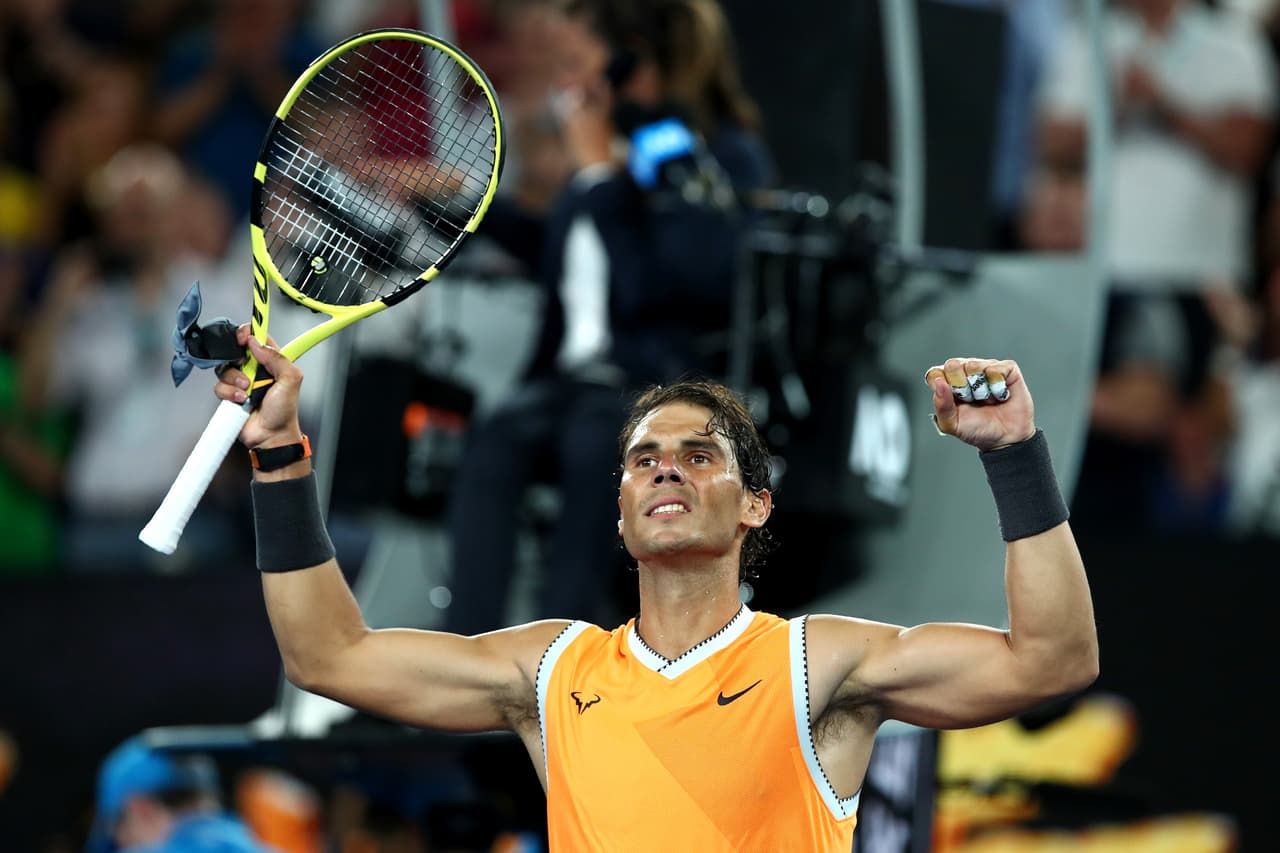El optimismo de Rafael Nadal mezclado con su experiencia son un motivo para que sienta que puede lograr el paso a la final y sentir que el Abierto de Australia de 2019 está a sus pies.