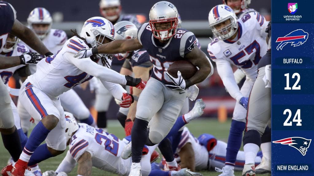 Los Pats derrotan a los Bills y amarran su pase a la postemporada y su décimo título consecutivo de la AFC Este, una marca de todos los tiempos en la NFL.