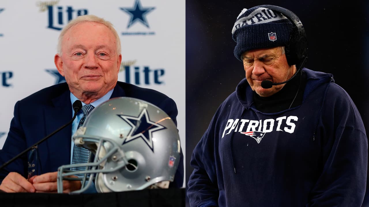 ¿Jerry Jones ilusiona a los Cowboys?: "Sin duda trabajaría con Belichick"