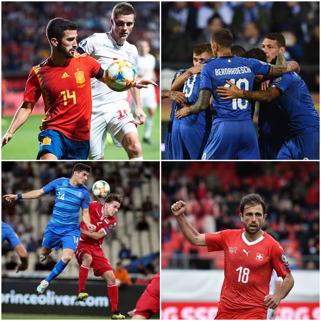 Los resultados del inicio de la jornada 6 en las eliminatorias rumbo a la Euro 2020