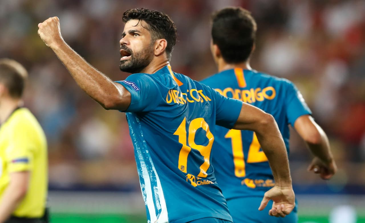 SIn duda el trabajo de Costa en este partido fue imporante porque le abrió la puerta con su gol al 'Atleti' para gestar una remontada que por momentos se veía complicada.