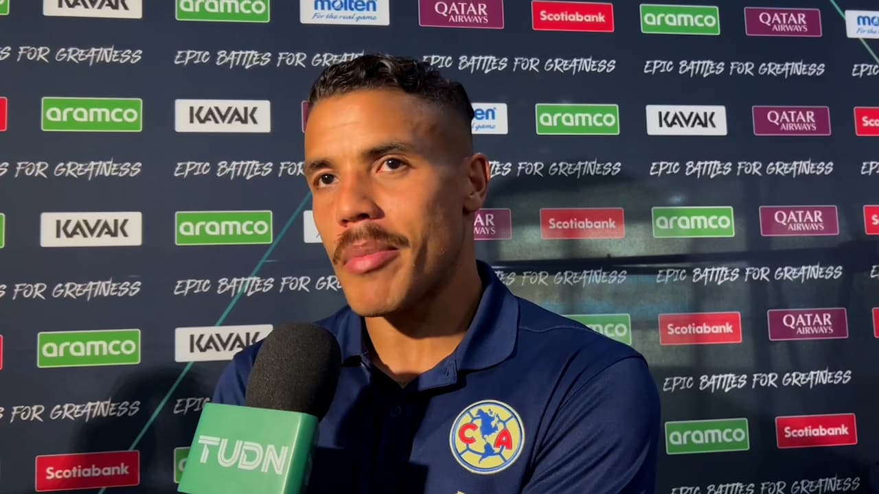 Dos Santos niega que América haya entrado en un 'bache'