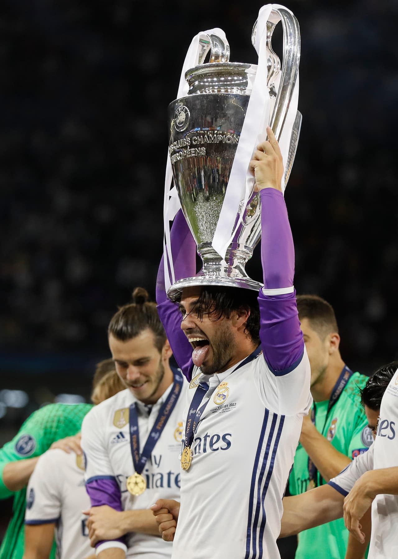 Fue un primer tiempo discreto para el malagueño, que en la segunda mitad se conectó mejor con Cristiano, Benzema y compañía subió su rendimiento. Incluso estuvo cerca de anotar.