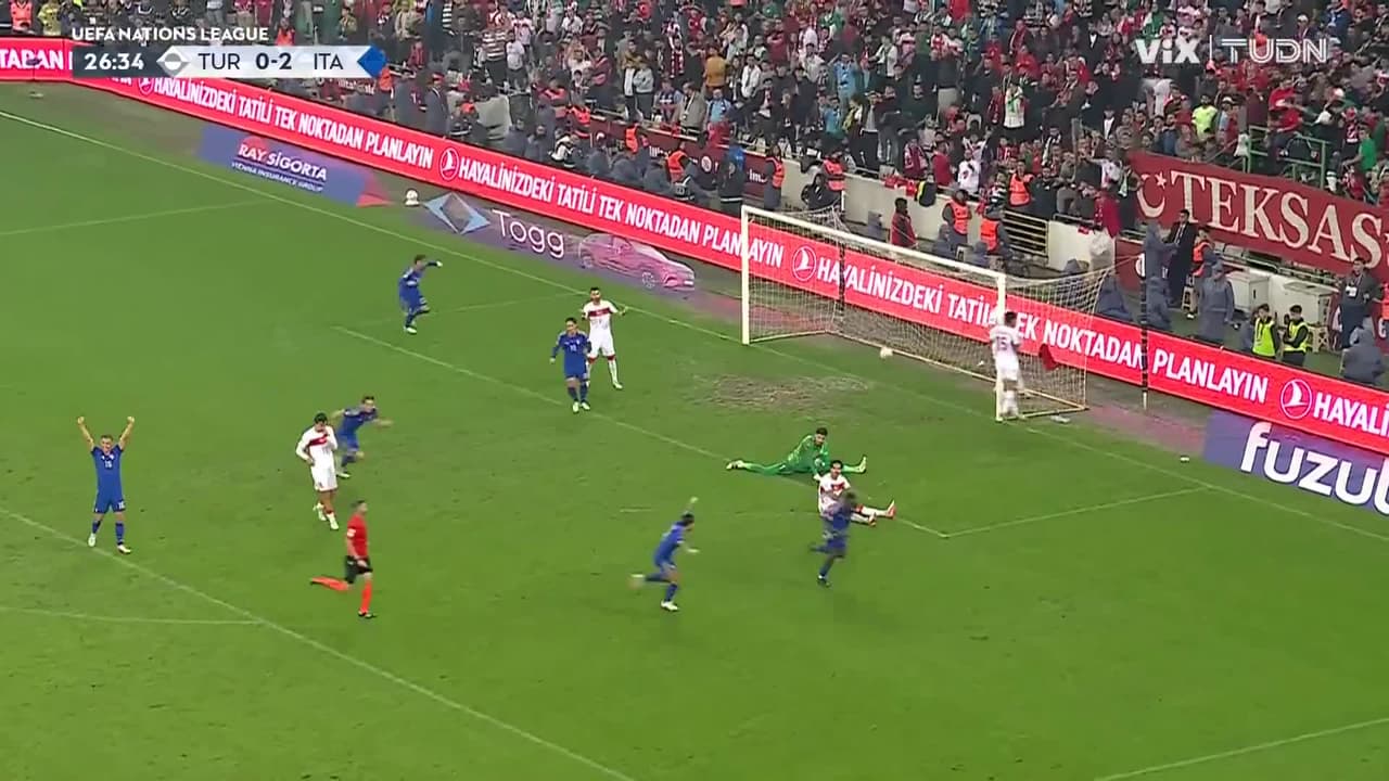 ¡GOLAZO Y EL 3-0 DE ITALIA! Kayode firma la goleada