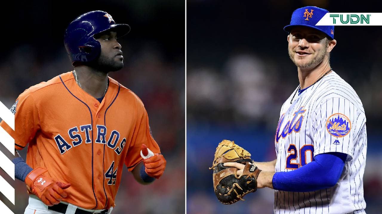 Yordan Álvarez y Pete Alonso.