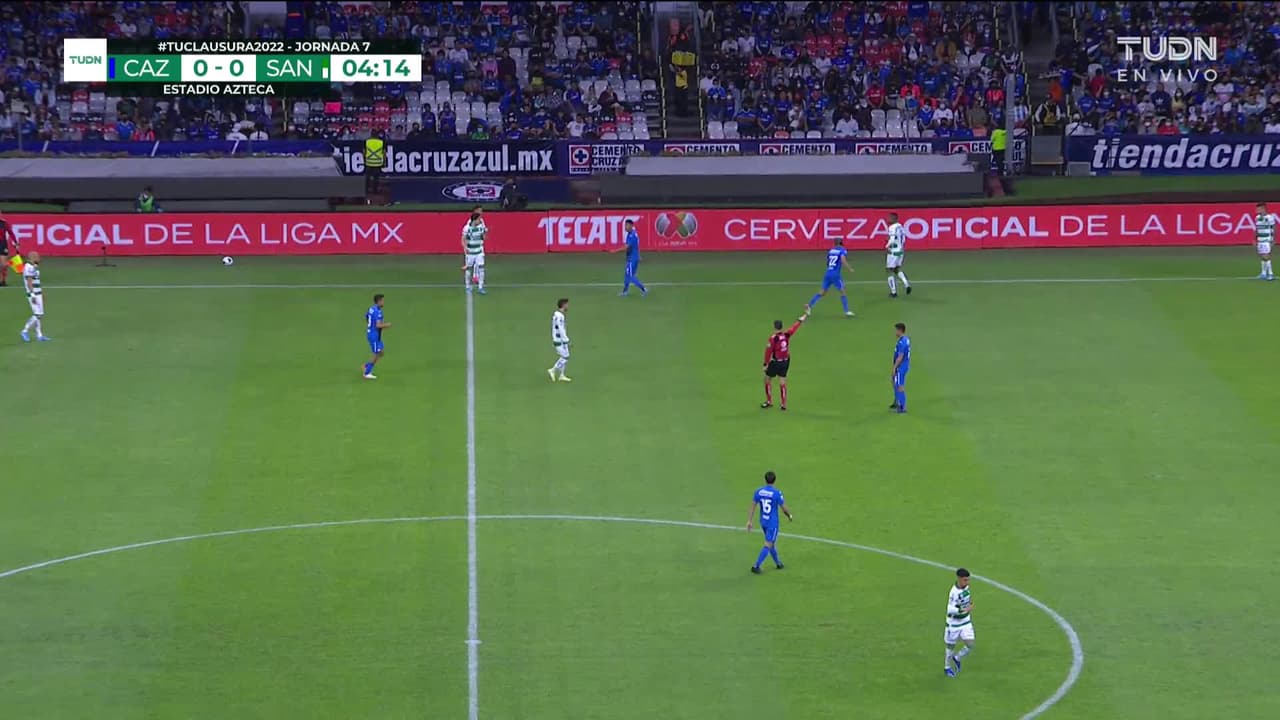 ¡GOOOL! Harold Preciado anota para Santos Laguna.