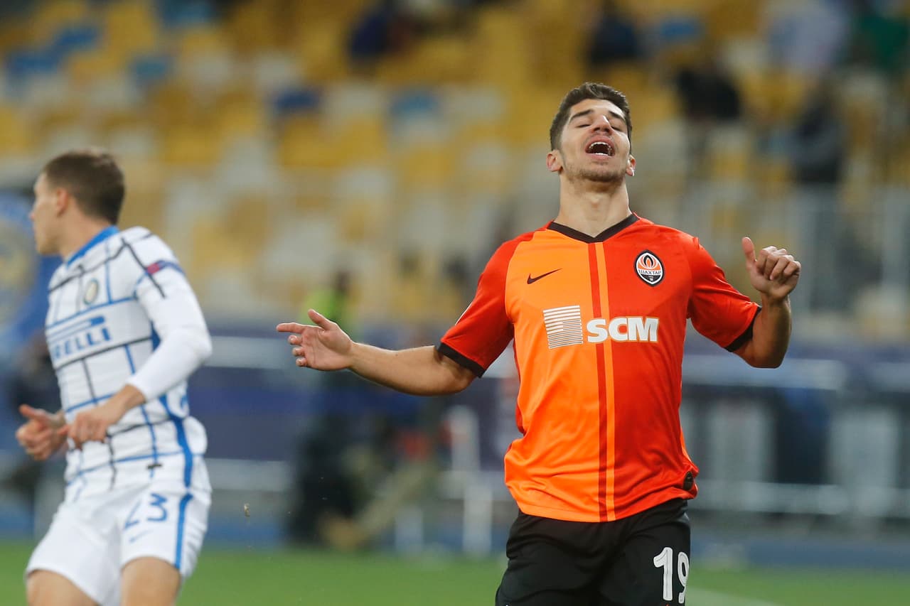 El gol no llegó al Estadio de Kiev y el conjunto ucraniano ya lidera el Grupo B de la justa europea. | Shakhtar recibirá al Mönchengladbach el Inter visitará al Real Madrid en la siguiente fecha de la competición.