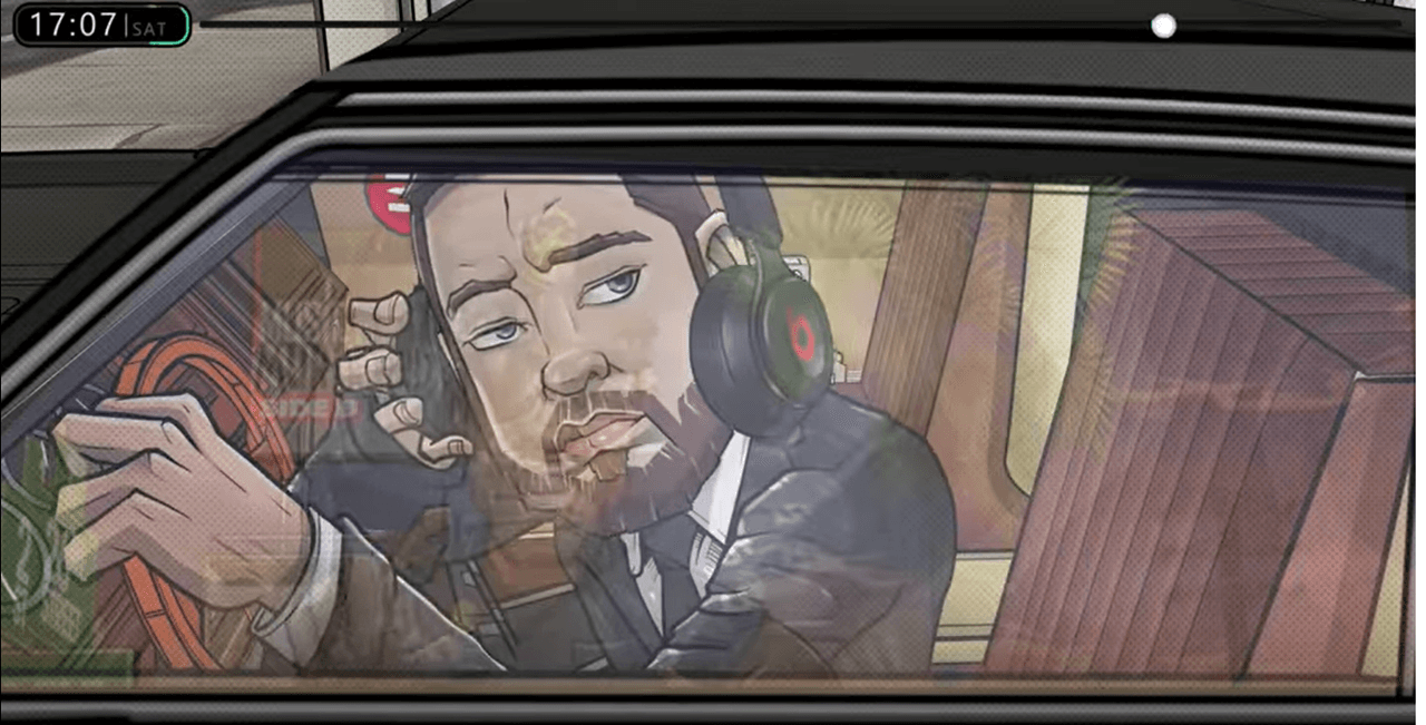 Un extracto dice: "No me detendré incluso cuando mi cabello se vuelva gris (soy sordo a los tonos ) / Porque no se detendrán hasta que me cancelen ".