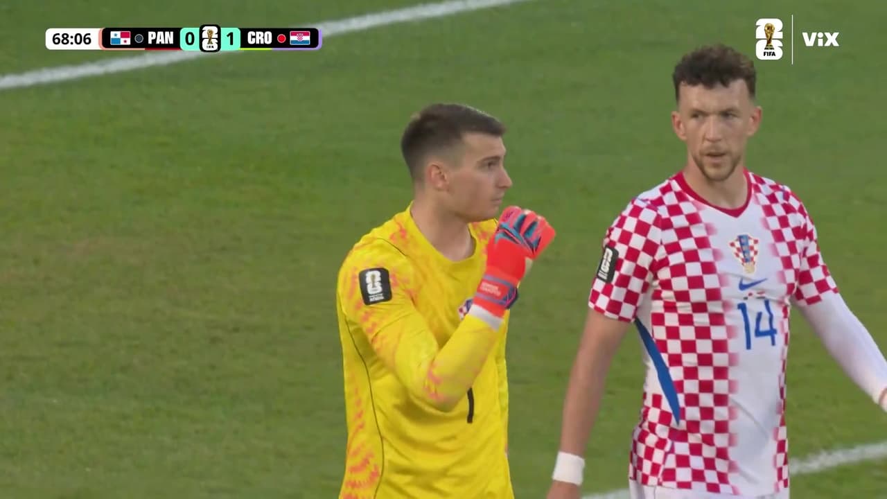 ¡Dominik Livakovic es una muralla! El arquero de Croacia evita el primero de Panamá