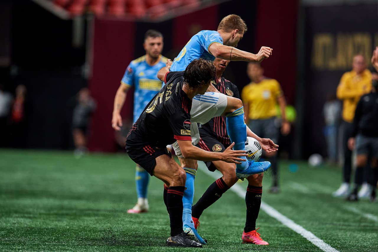 Con anotacion de Anthony Fontana y doblete de Kacper-Przybylko, Philadelphia Union vence 0-3 al Atlanta United y saborean las semifinales de la Concacaf Liga de Campeones.