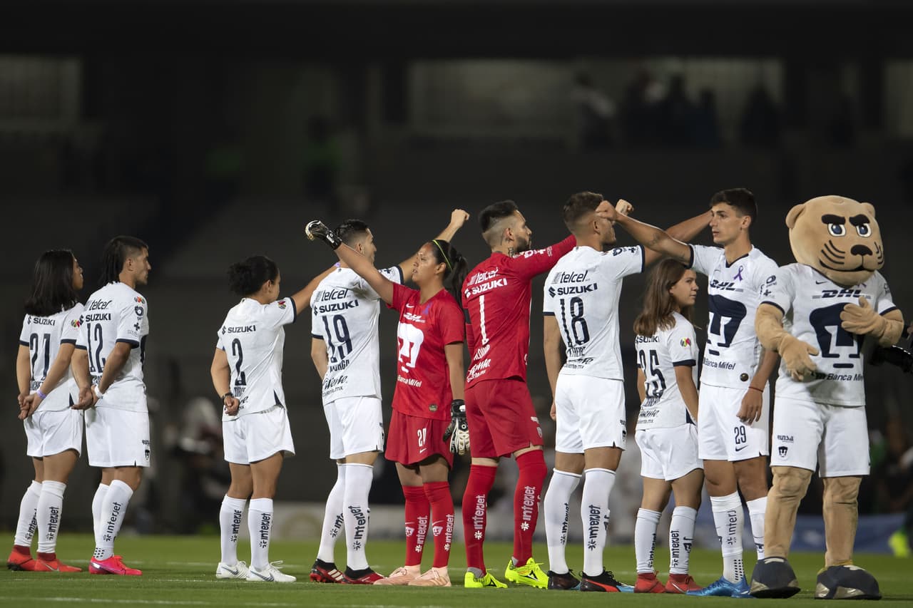 Pumas y América se solidarizan con el Día Internacional de la Mujer