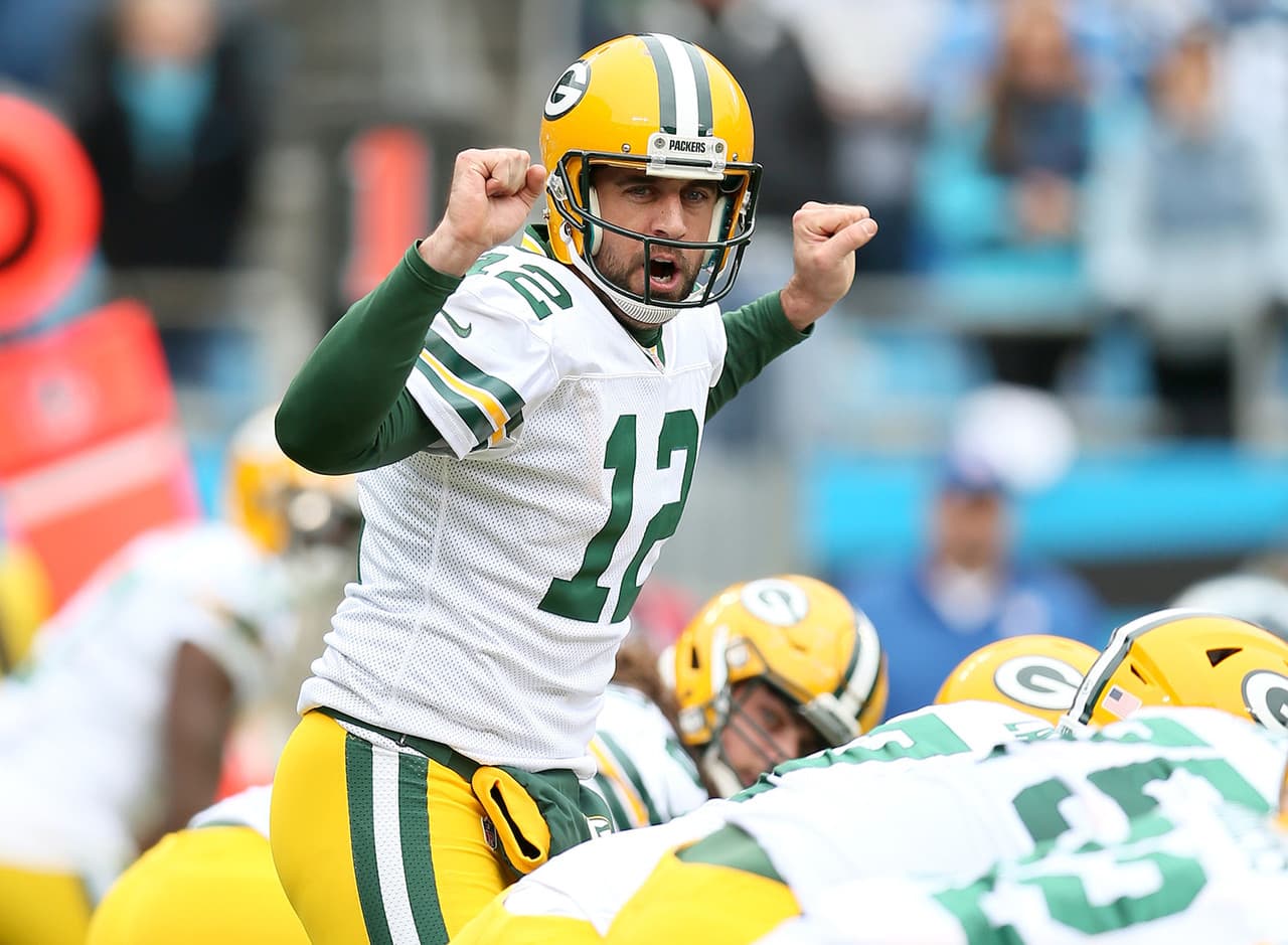 4.- Aaron Rodgers, QB, Green Bay Packers.- 32.96 puntos.