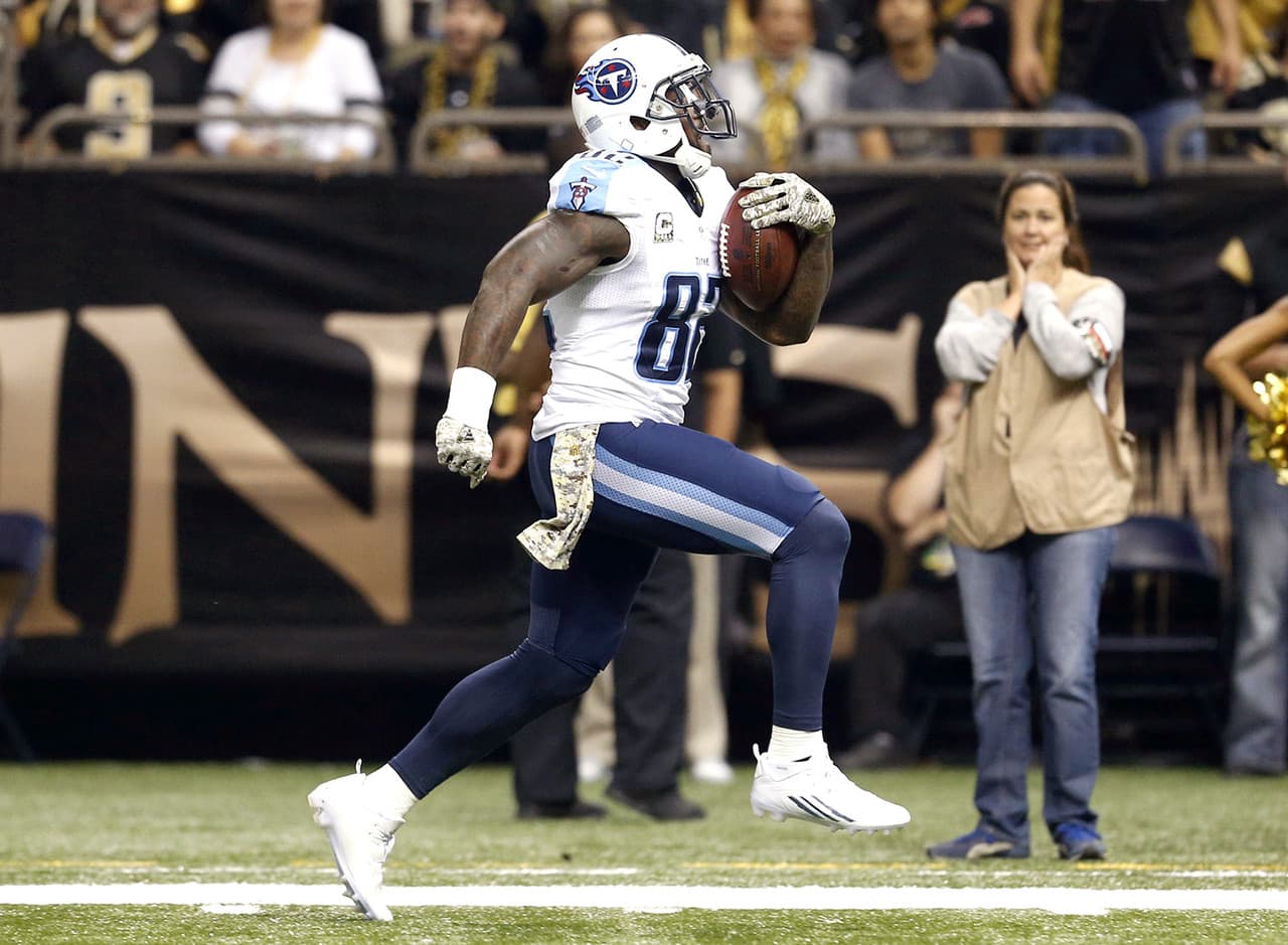 10.- Delanie Walker, TE, Tennessee Titans.- 23.5 puntos.