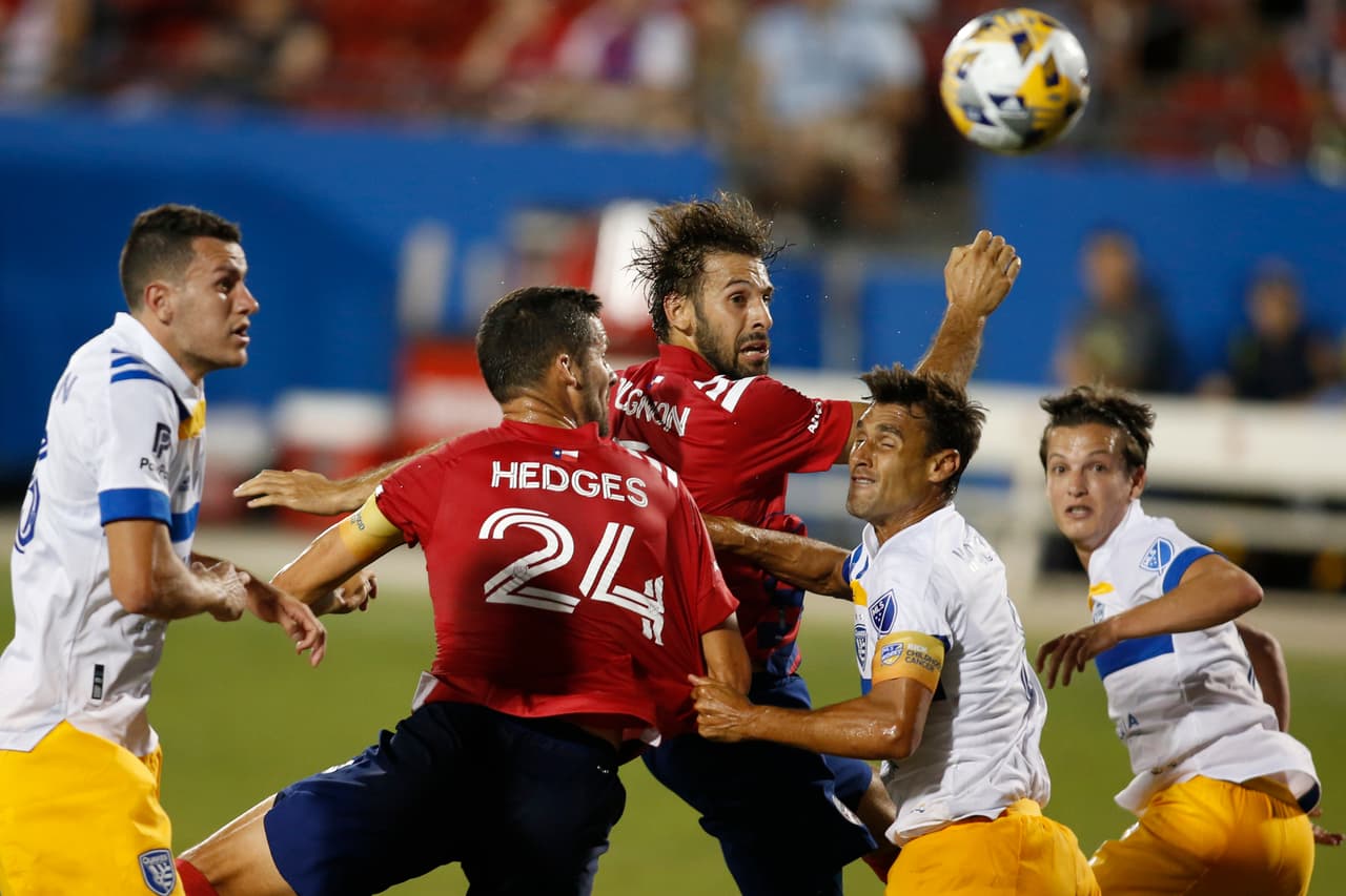 En el norte de Texas, FC Dallas y San Jose Earthquakes igualaron 1-1.
<br>
