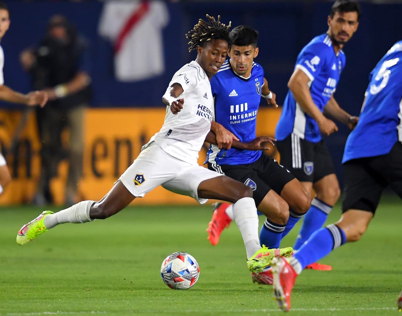 El Galaxy no fue dominante frente a un San Jose Earthquakes bien plantado sobre la cancha.
<br>