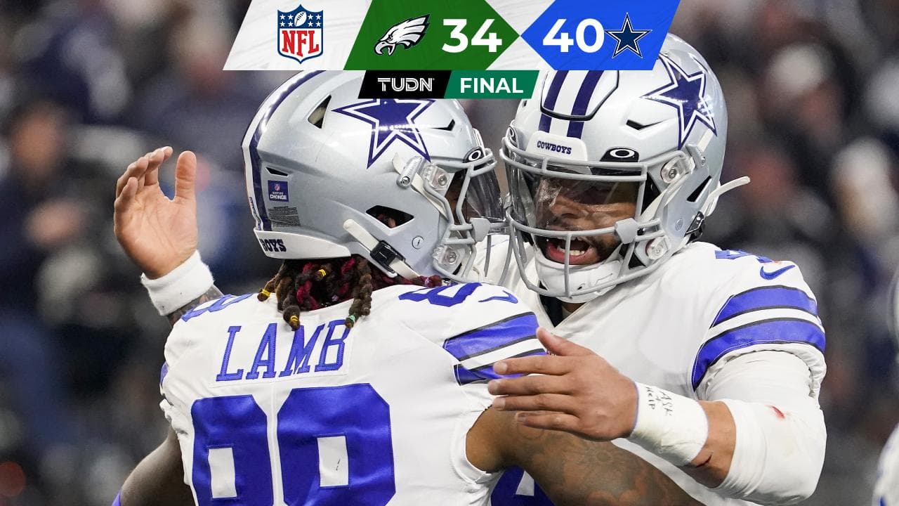 NFL: Cowboys sepulta a Eagles y mantiene esperanzas de ganar su división