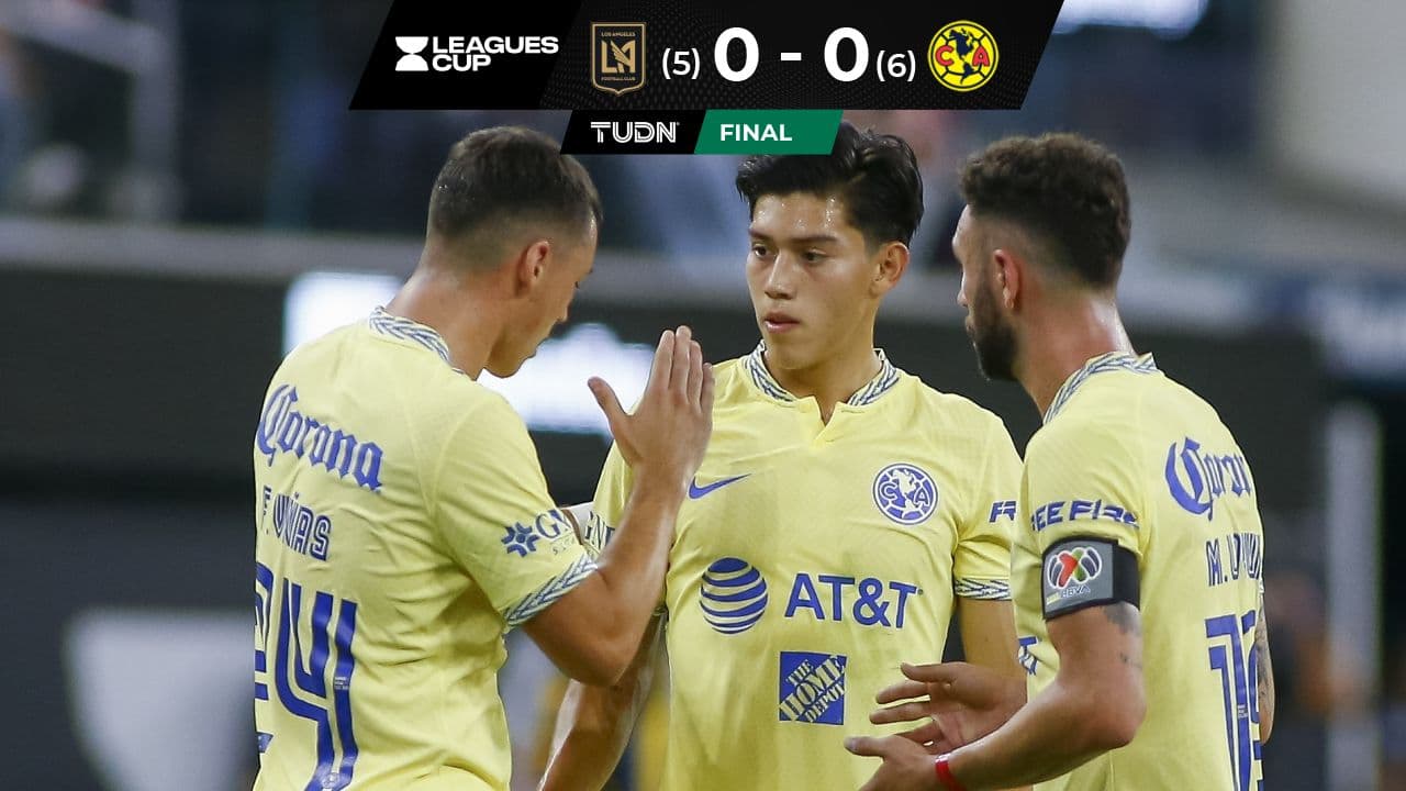 ¡En penales! América derrota a LAFC de Vela en la Leagues Cup