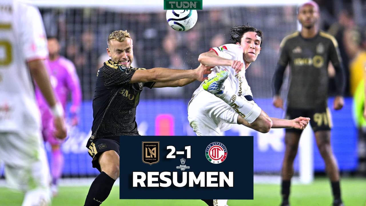 Resumen | Toluca está en desventaja ante LAFC, aunque el daño es reparable