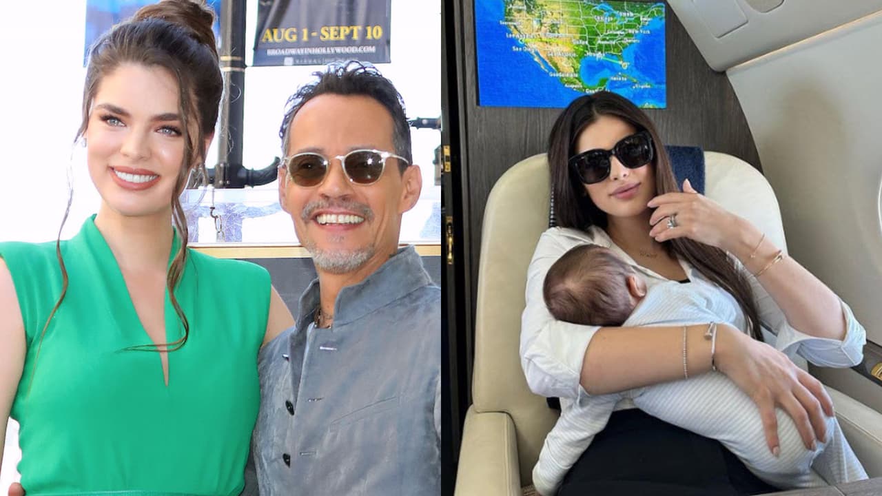 Marc Anthony y Nadia Ferreira habrían bautizado a su bebé en México: esto se sabe