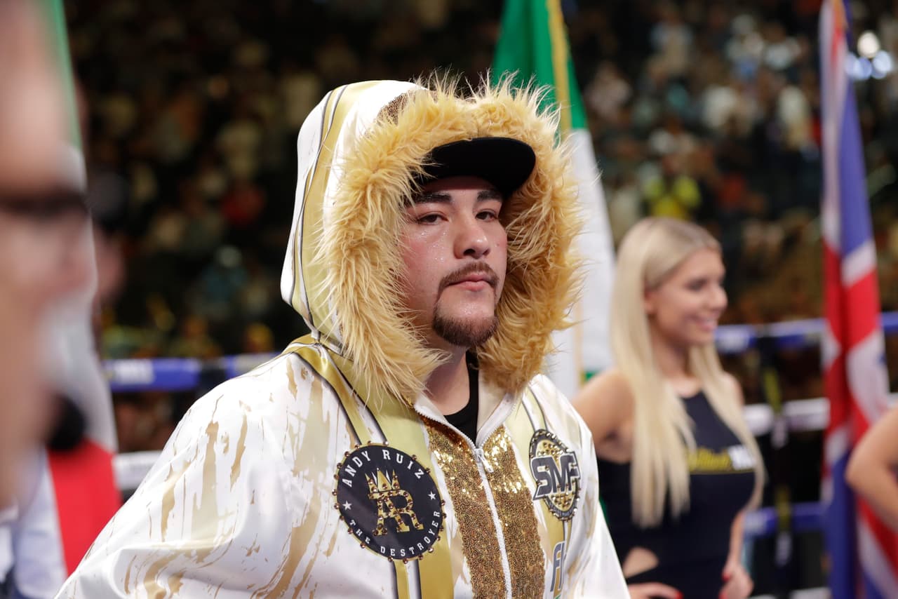 Andy Ruiz arranca campamento de entrenamiento 