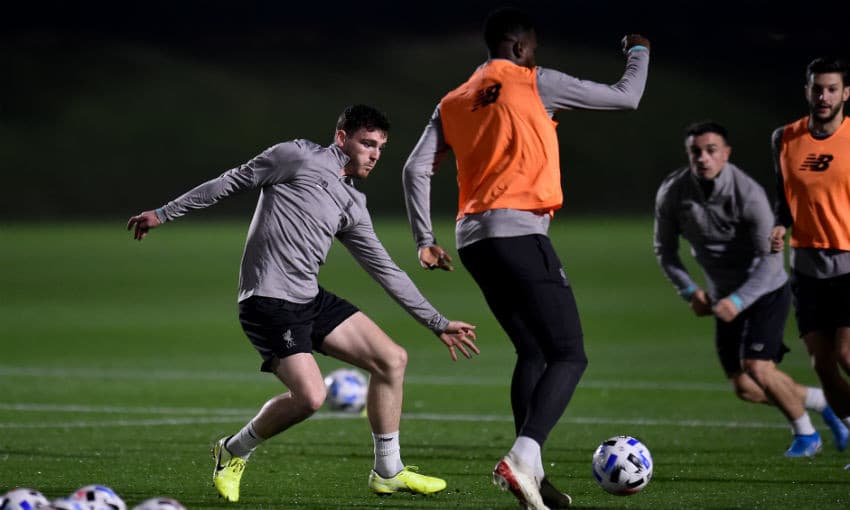 Los campeones de Europa se ejercitaron en Qatar previo a su debut en el Mundial de Clubes ante Monterrey.