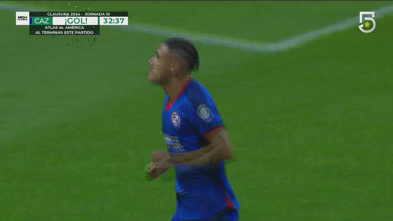 ¡Ya es goleada de Cruz Azul! Antuna anota el 3-0 con un jugadón de Sepúlveda