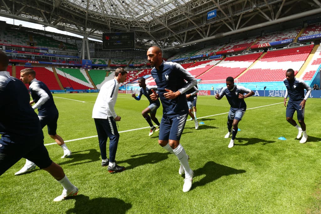 En su más reciente participación en un Mundial, Francia se quedó en la ronda de cuartos de final en Brasil 2014, ocupando el séptimo puesto en esa edición de la Copa del Mundo.