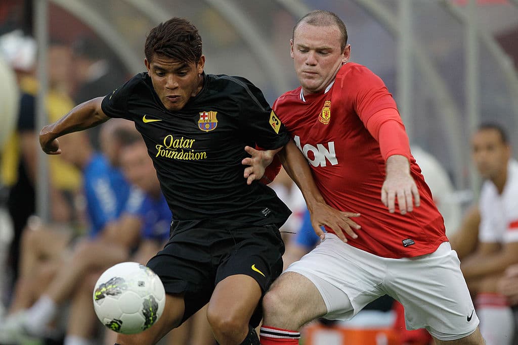 Desde entonces y hasta 2014 sumó 27 partidos en todas las competiciones con el Barça.