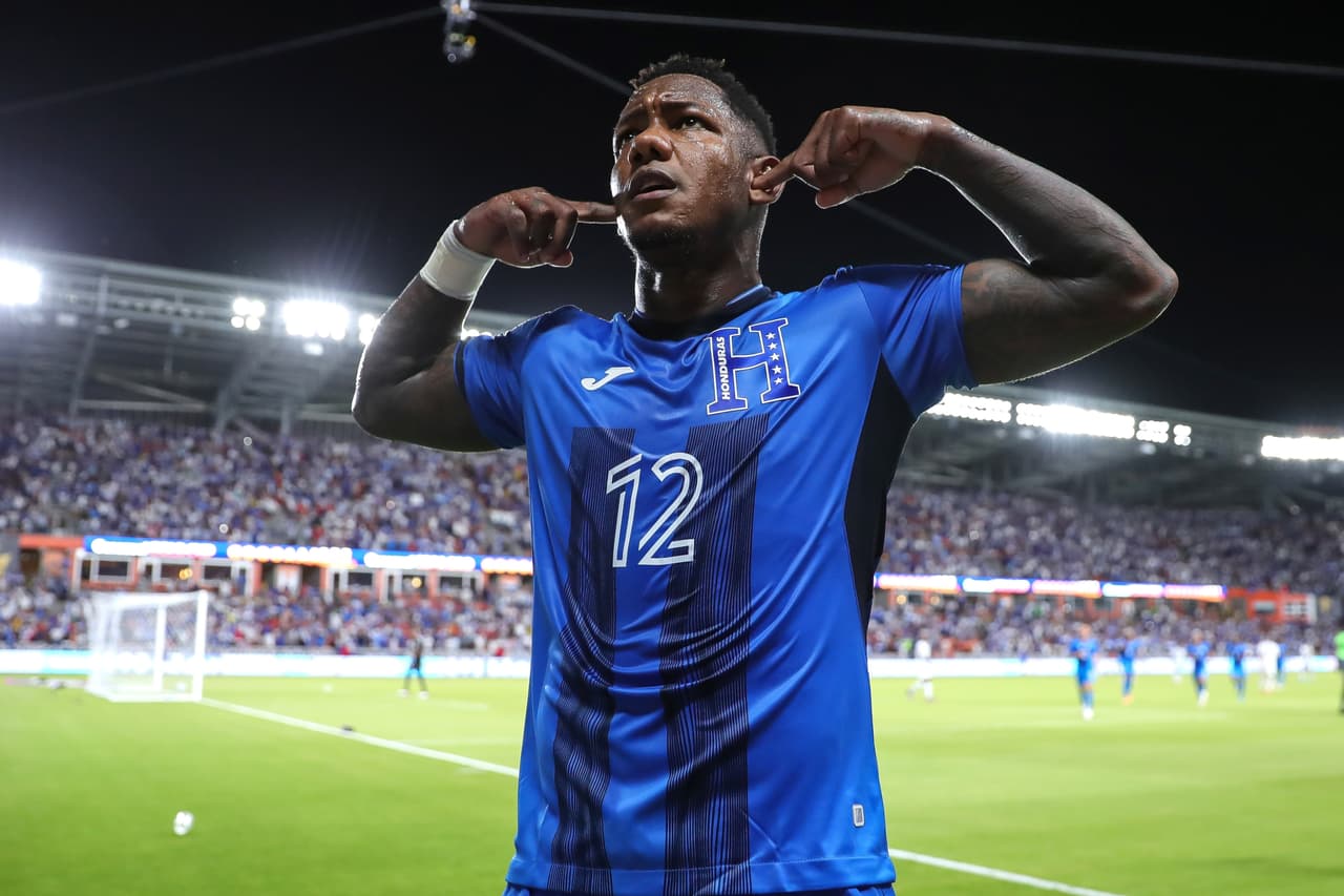 Romell Quioto puso el 2-3 definitivo a favor de los 'catrachos'.