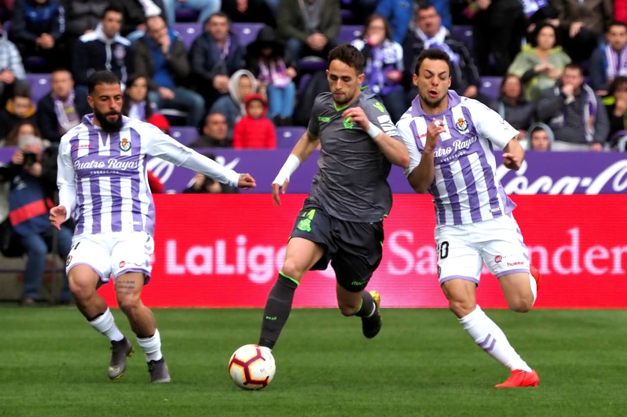 El mexicano Héctor Moreno no estuvo en la convocatoria de Real Sociedad, que se llevó un empate 1-1 de visitante contra Valladolid en la Jornada 29 de la Liga de España.